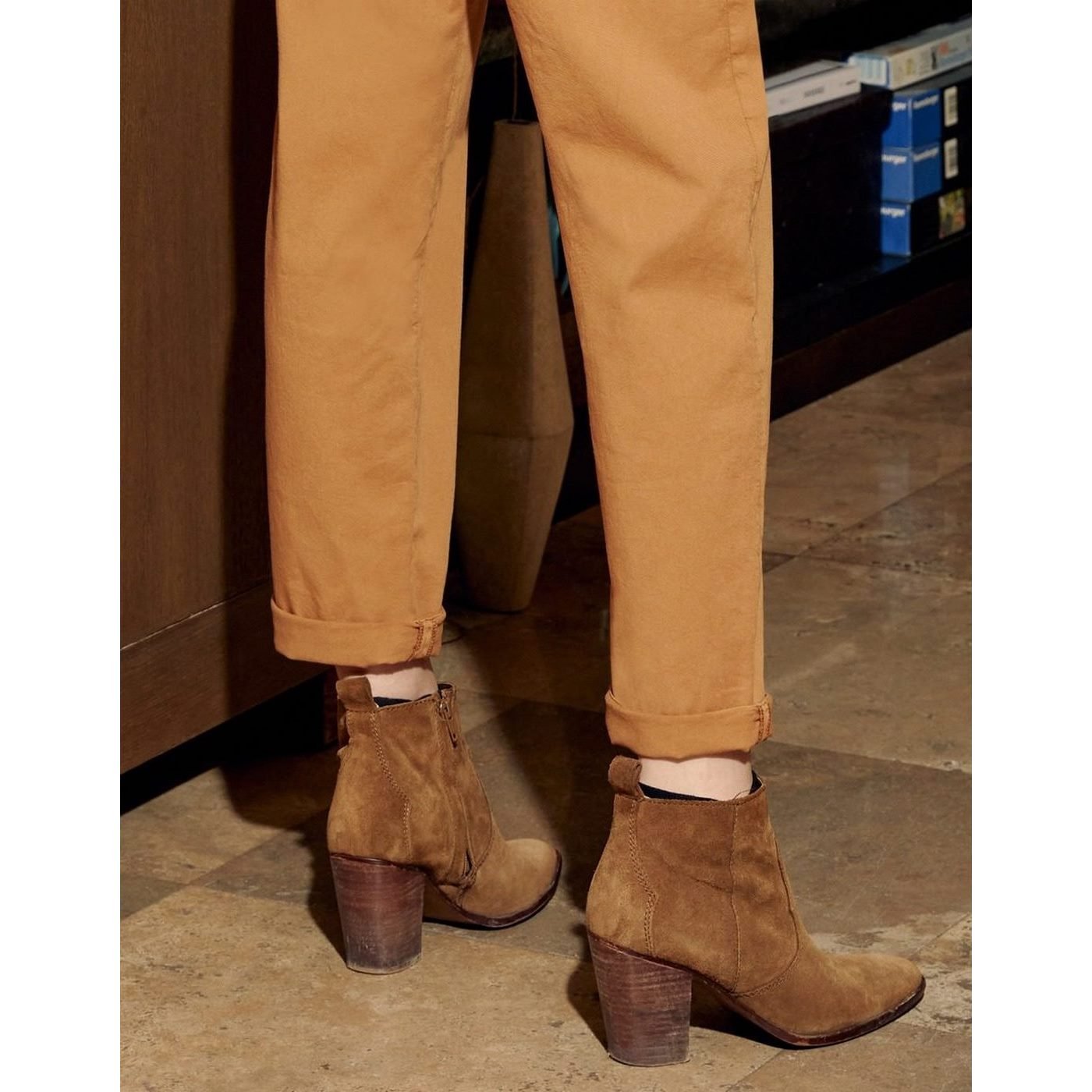 Aimy Cargo Trousers - Sandstone - Women