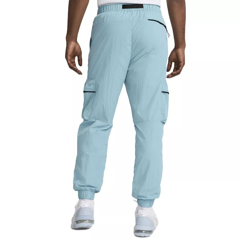 Pantalon Cargo Tech - Bleu Ciel, Noir