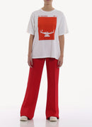 Golden Goose - Pantalon Carrie - Red - Femme