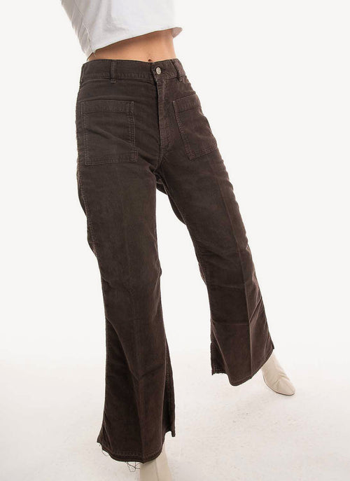 Golden Goose - Pantalon Cheery - Brown Corduroy - Femme