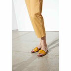 Highwaist Cropped Chino Trouser Sandy - Mango - Women