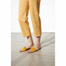 Pantalón chino cropped Sandy de cintura alta - Mango - Mujer