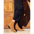 Pantalon Chino Highwaist Cropped Sandyhigh - Black - Femme