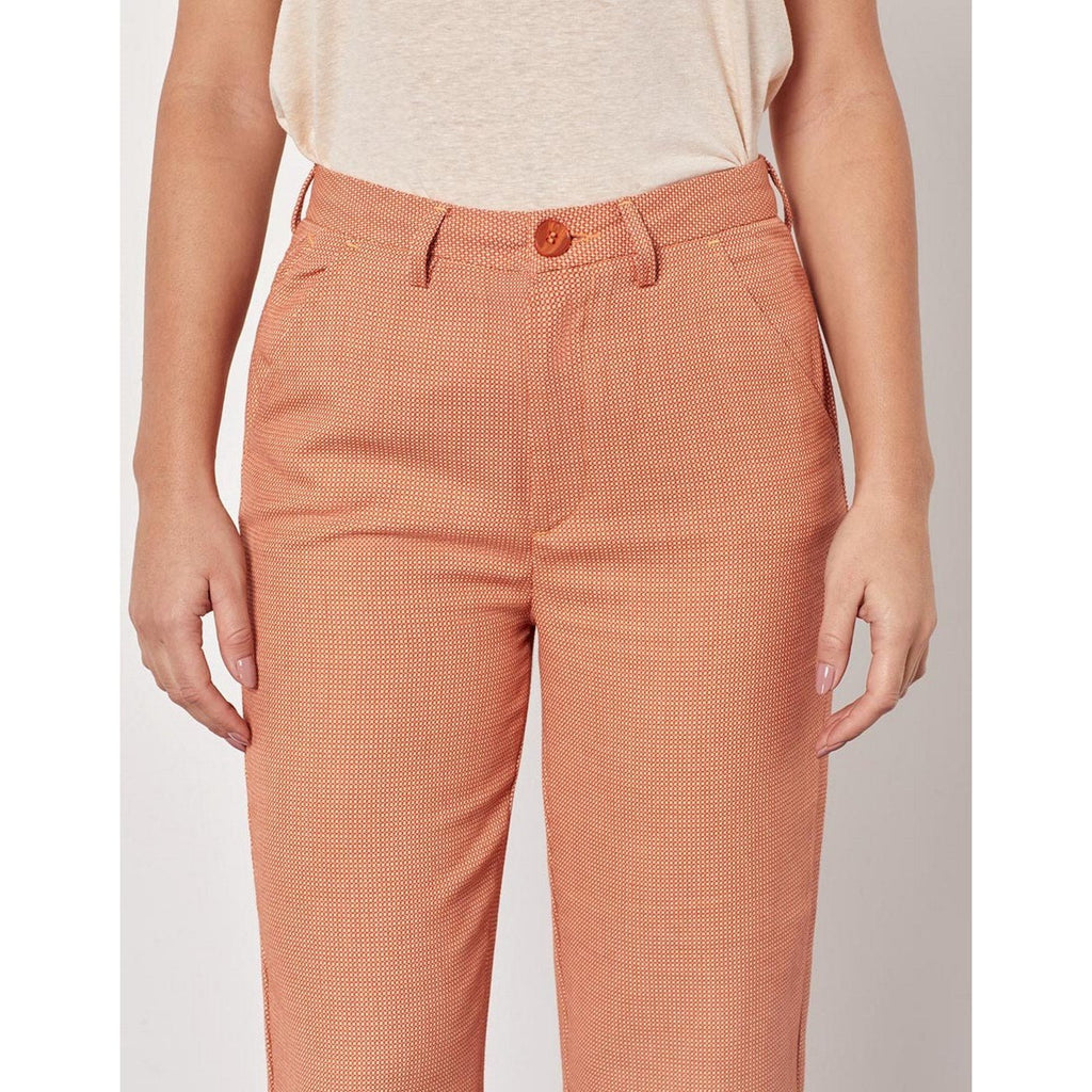 Pantalon Chino Highwaist Cropped Sanhighcr - Vintage Geo