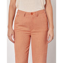 Pantalón chino cropped de cintura alta Sanhighcr - Vintage Geo