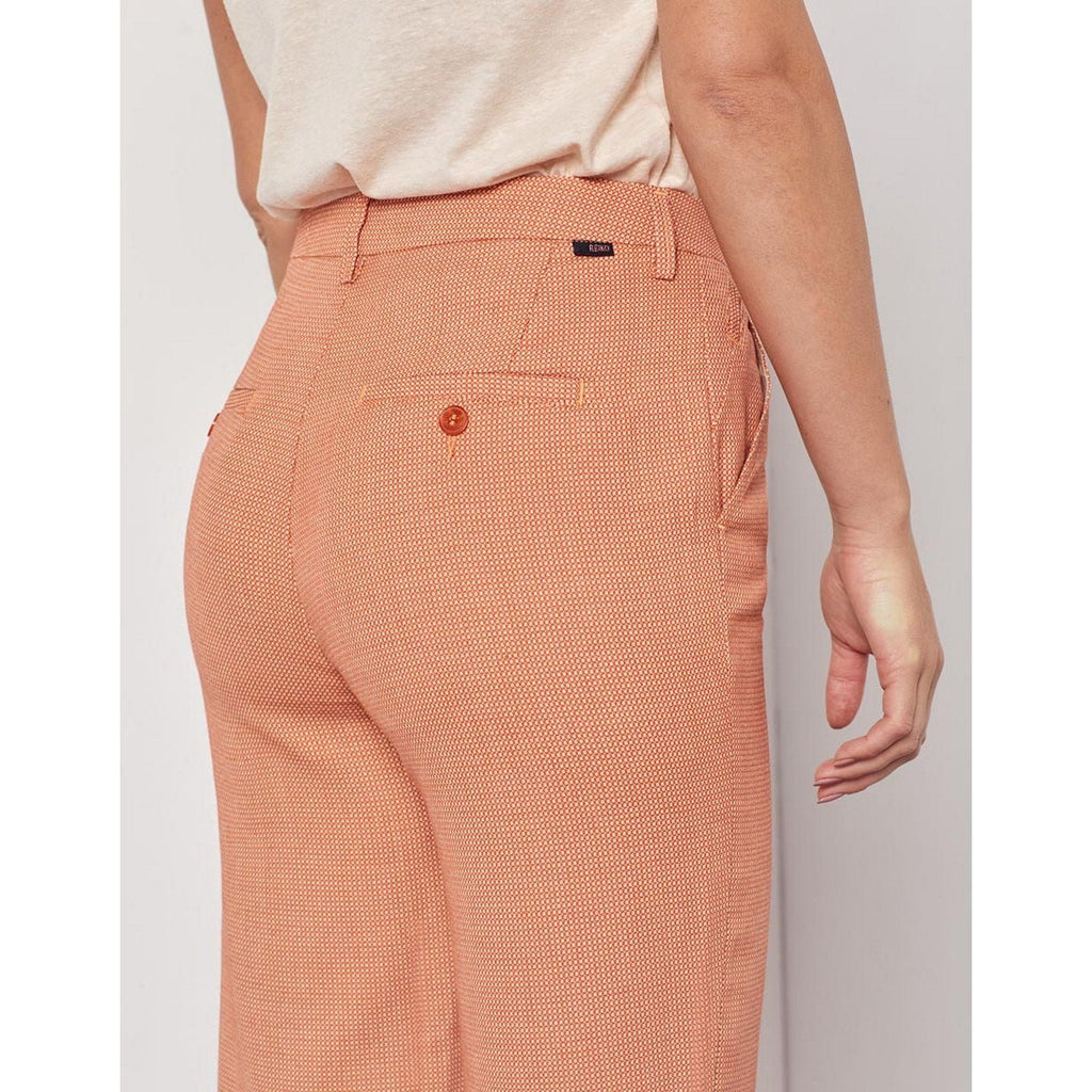 Pantalon Chino Highwaist Cropped Sanhighcr - Vintage Geo