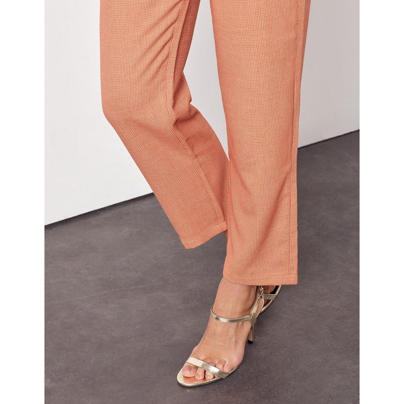 Pantalon Chino Highwaist Cropped Sanhighcr - Vintage Geo