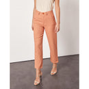 Pantalón chino cropped de cintura alta Sanhighcr - Vintage Geo