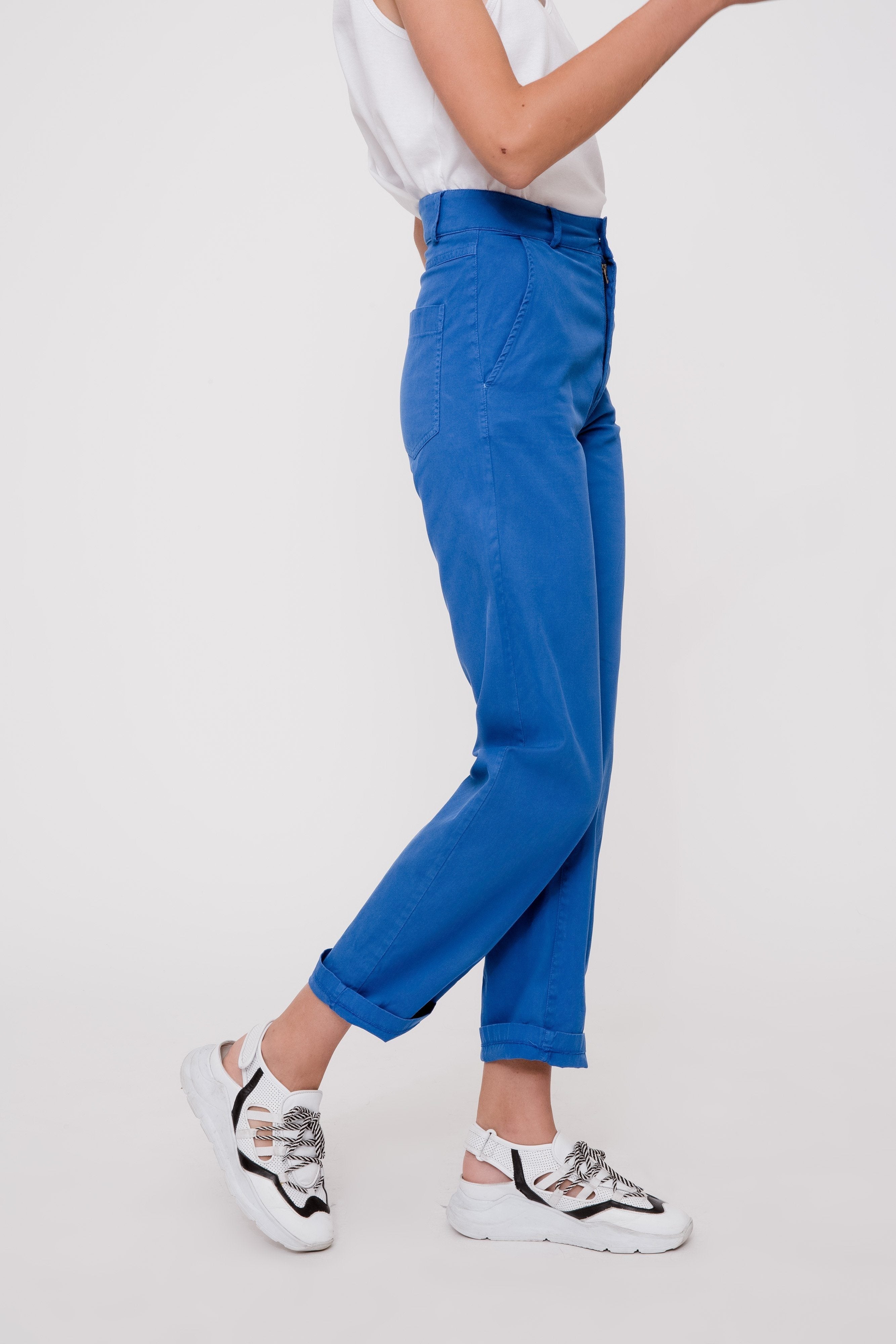 Margaux Lonnberg - Leo Chino Trousers - Blue