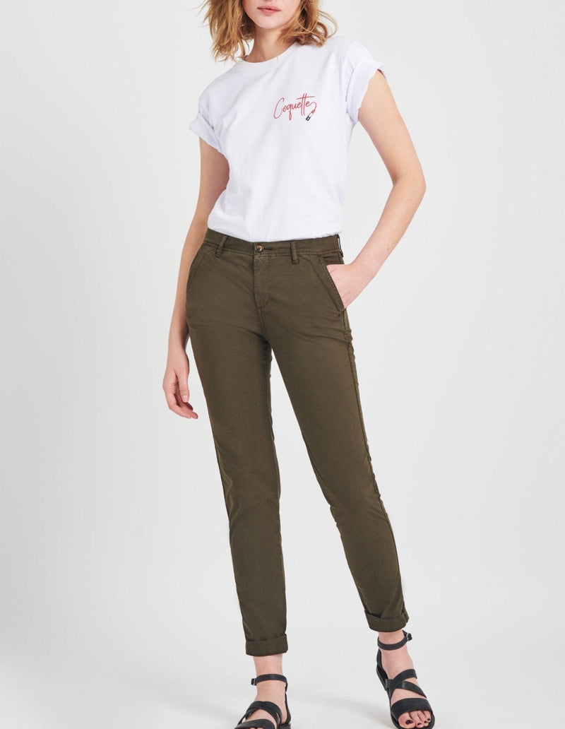 Pantalones chinos Pam19 - Mujer