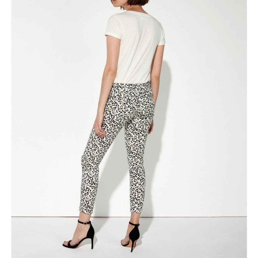 Pantalon Chino Sandy Cropped Printed - Cloud Leo - Femme
