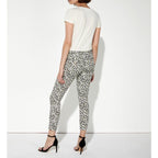 Pantalon Chino Sandy Cropped Printed - Cloud Leo - Femme