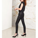 Pantalon Chino Sandy Fancy - Black Silver - Femme