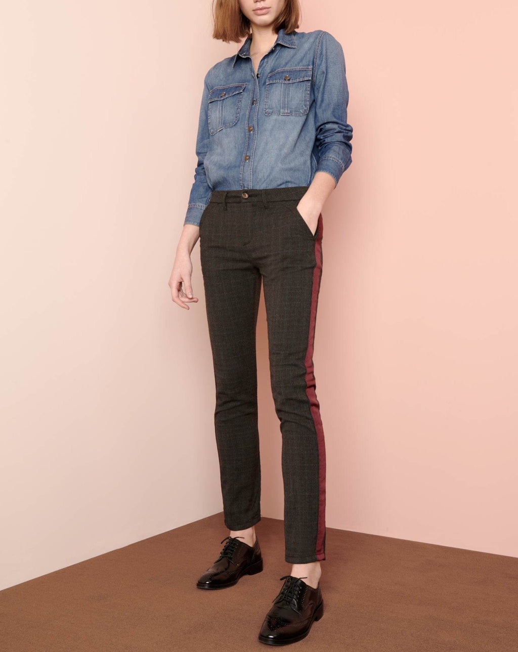 Pantalon Chino Sandy Fancy - Herring Carry - Femme