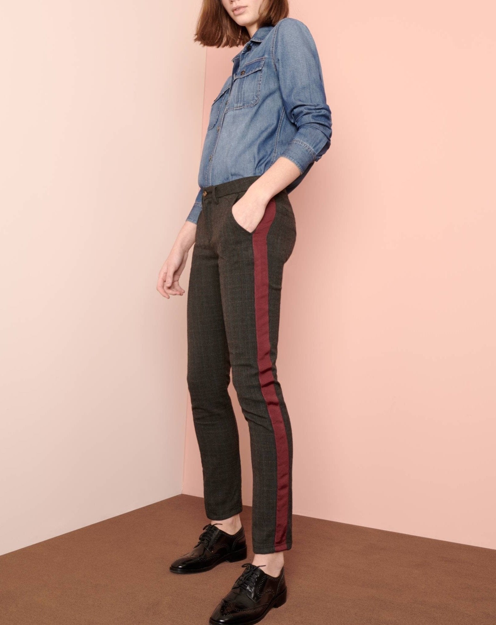 Pantalon Chino Sandy Fancy - Herring Carry - Femme