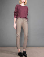 Pantalon Chino Sandy Herring - Taupe