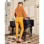 Sandy2Basic Chino Trousers - Harvest Gold - Women