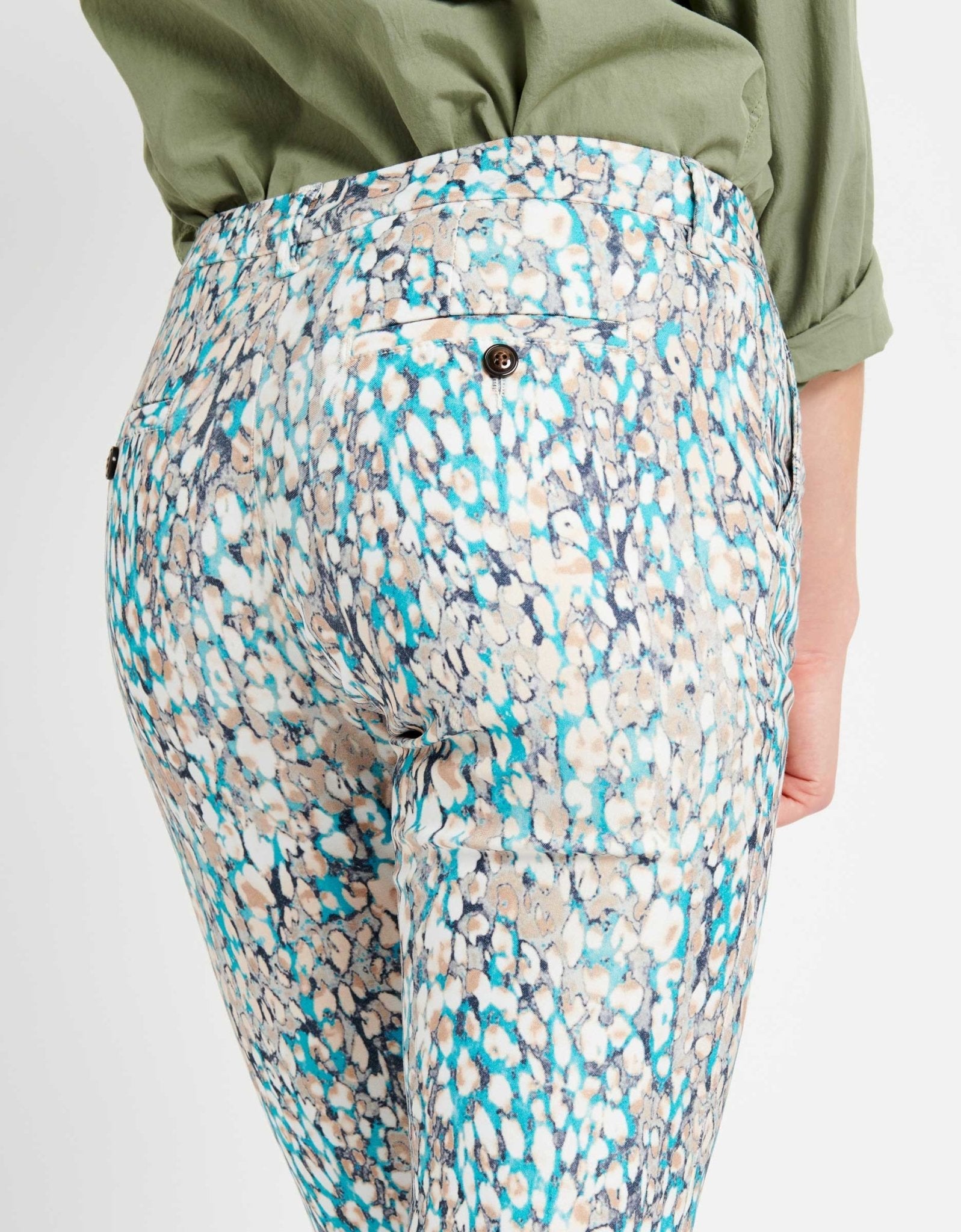 Pantalon Chino Skinny Sandy Printed - Femme