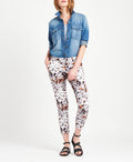 Pantalon Chino Skinny Sandy Printed - Femme