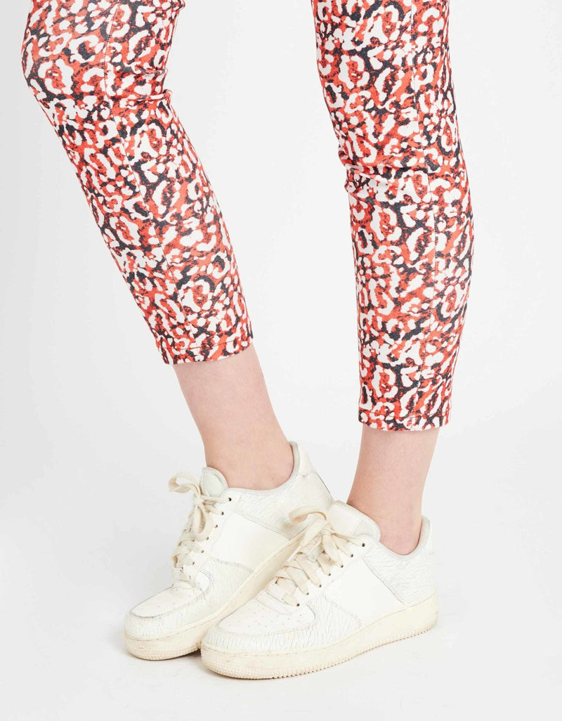 Sandy Printed Skinny Chino Pants - Women's