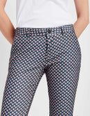 Sandy Printed Skinny Chino Pants - Women's