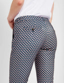 Sandy Printed Skinny Chino Pants - Women's