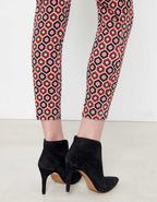 Pantalon Chino Skinny Sandy Printed - Red Tiles - Femme