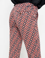 Pantalon Chino Skinny Sandy Printed - Red Tiles - Femme