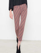 Pantalon Chino Skinny Sandy Printed - Red Tiles - Femme