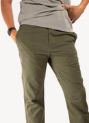 Woolrich - Pantalon Chino Stand Trek Taperd - Dark Green - Homme