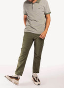 Woolrich - Pantalon Chino Stand Trek Taperd - Dark Green - Homme