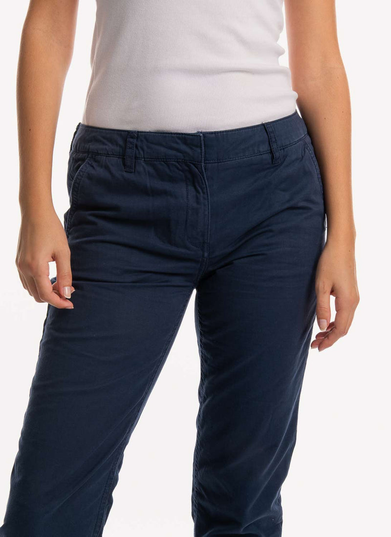 Tommy Hilfiger - Pantalon Chino - Blu - Femme