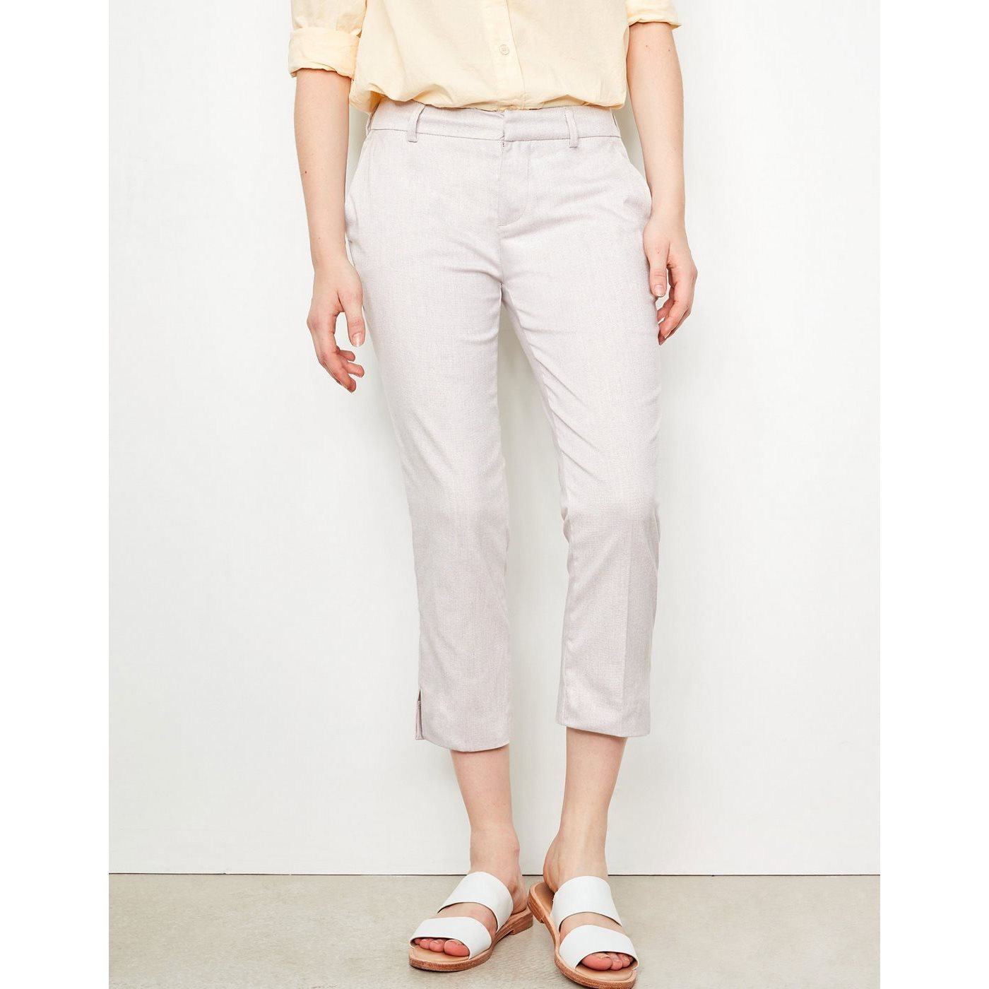 Pantalón Cigarette Laura Fancy - Pink Rafia - Mujer