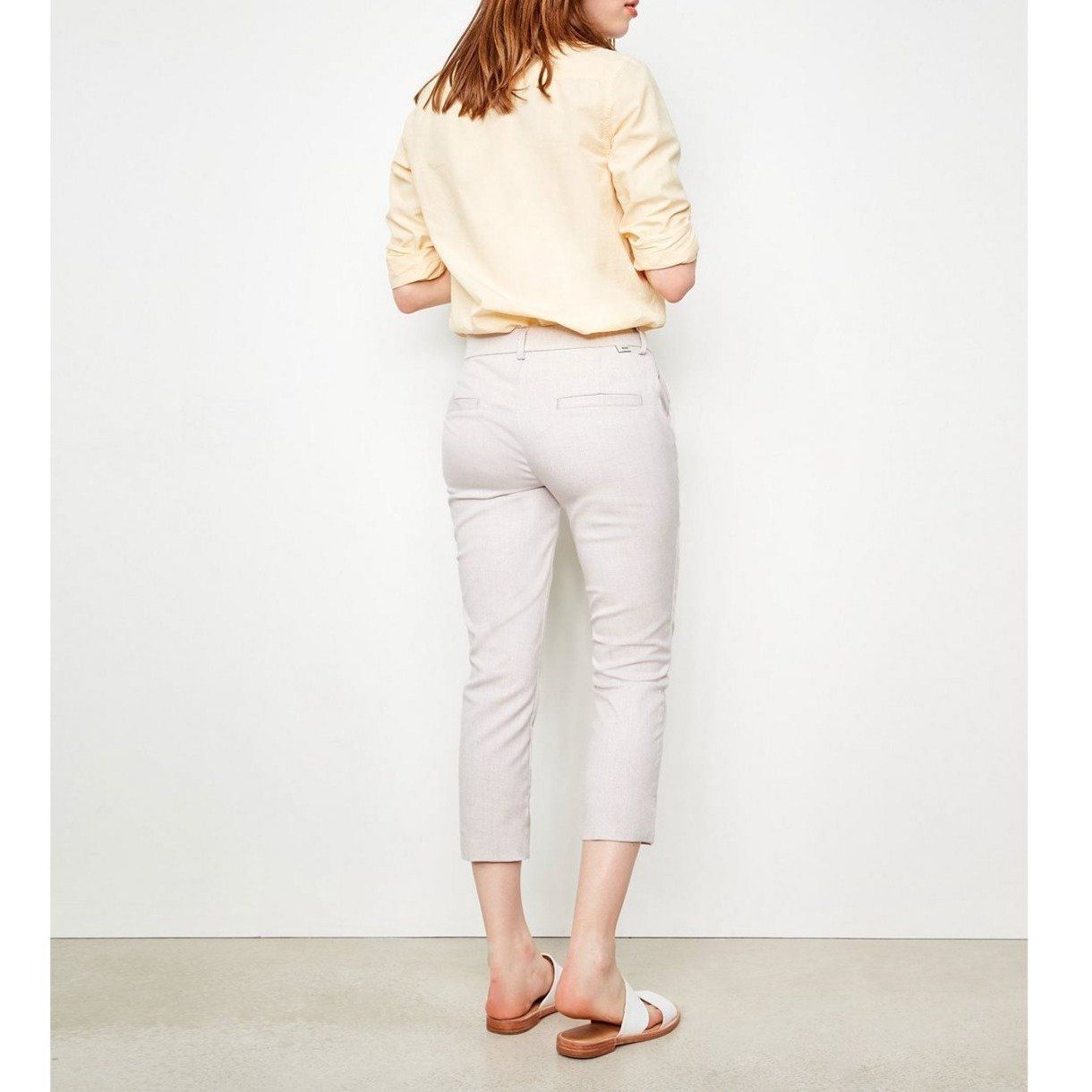 Pantalón Cigarette Laura Fancy - Pink Rafia - Mujer