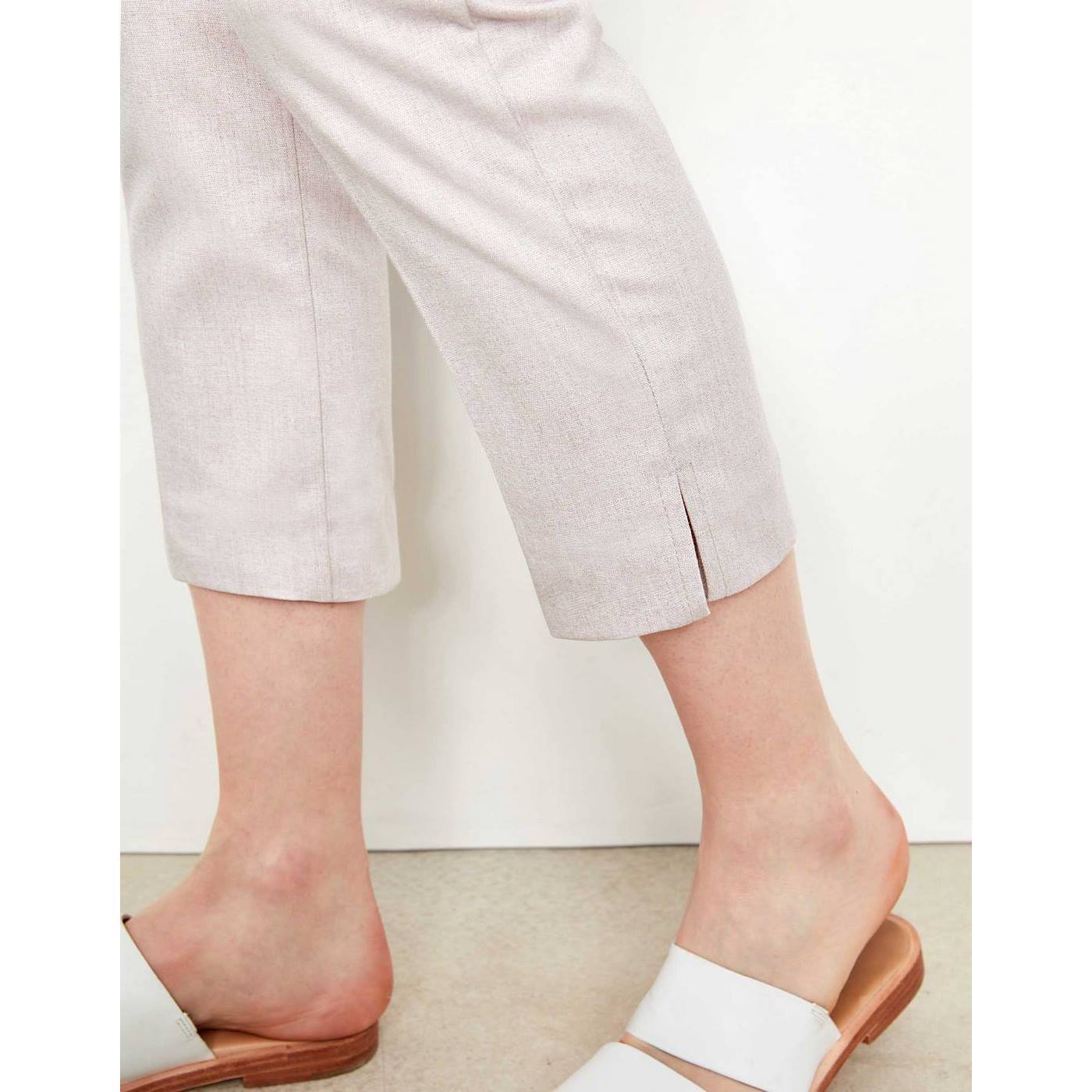 Pantalón Cigarette Laura Fancy - Pink Rafia - Mujer