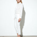Pantalon Cigarette Leandro - White - Femme