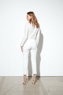 Pantalon Cigarette Leandro - White - Femme