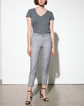 Cigarette Trouser Liv Fancy - Blue Geo - Women