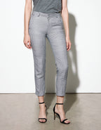 Cigarette Trouser Liv Fancy - Blue Geo - Women