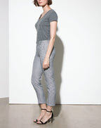 Cigarette Trouser Liv Fancy - Blue Geo - Women