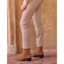Pantalón pitillo Liv Fancy - Tartán dorado - Mujer