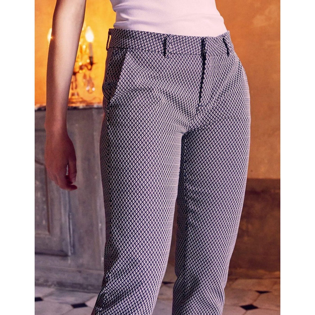 Pantalon Cigarette Liv Fancy - Red Diamond - Femme