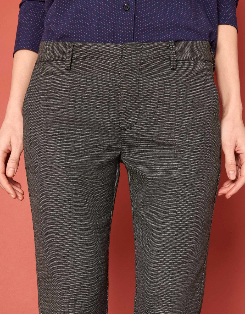 Pantalon Cigarette Lizzy Fancy - Fleck - Femme