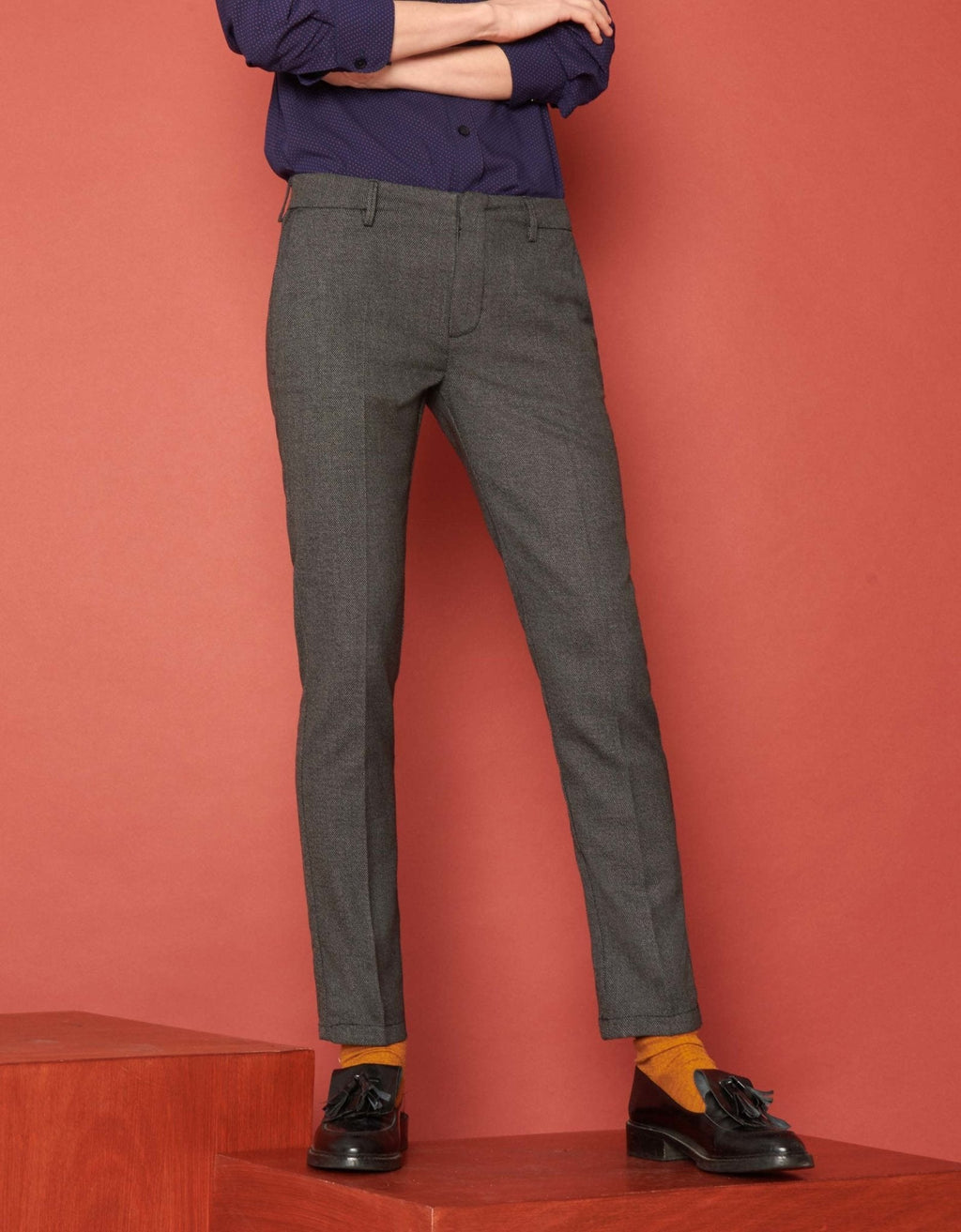 Pantalon Cigarette Lizzy Fancy - Fleck - Femme