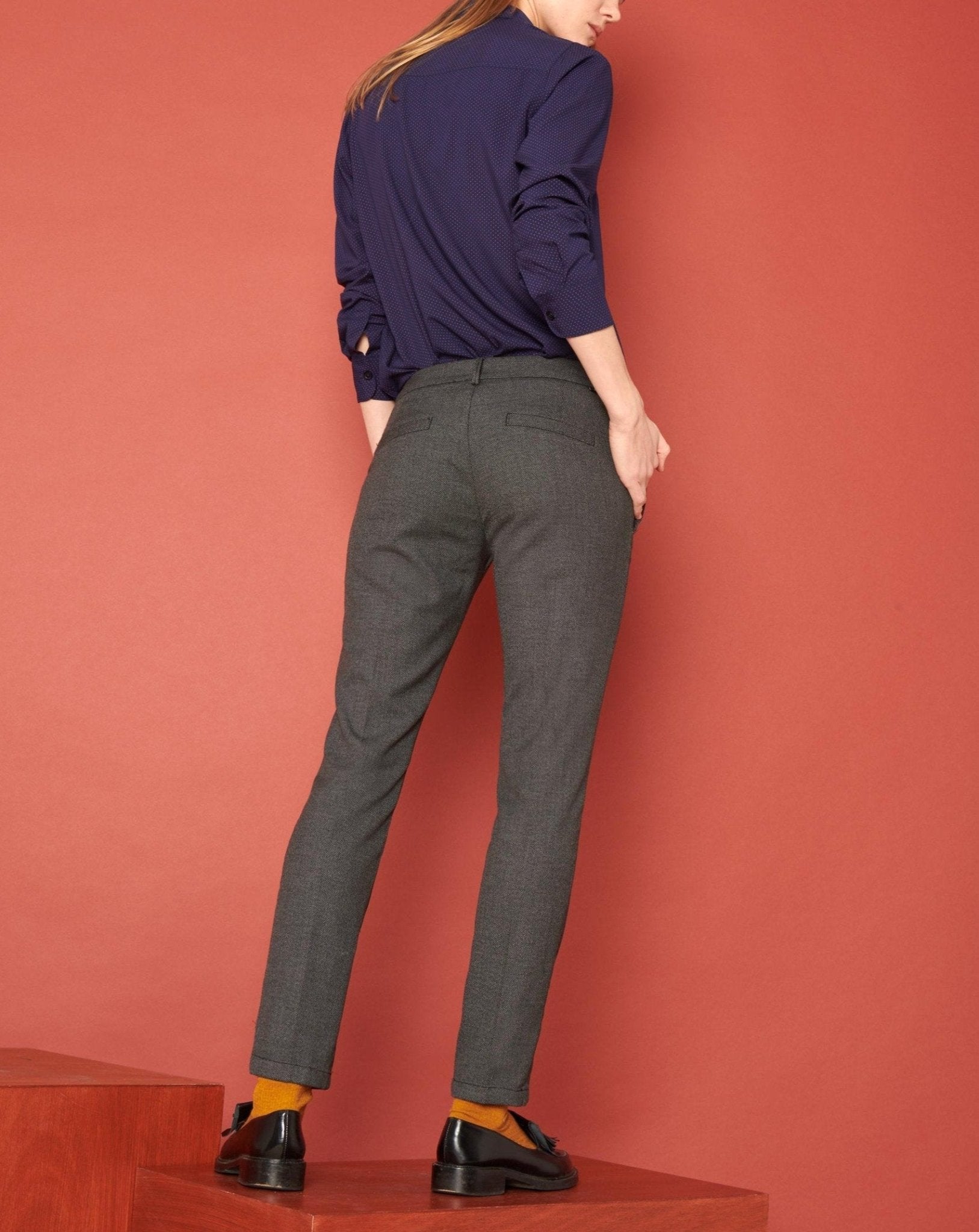 Pantalon Cigarette Lizzy Fancy - Fleck - Femme