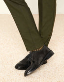 Pantalones pitillo en color verde baya de cigarrillo Lizzy Fancy - Mujer