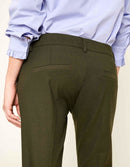 Pantalones pitillo en color verde baya de cigarrillo Lizzy Fancy - Mujer