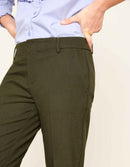 Pantalones Fancy Lizzy Cigarrillos - Verde Baya - Mujer