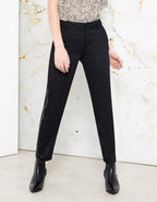 Lizzy Fancy Cigarette Trouser - Herring Black - Women