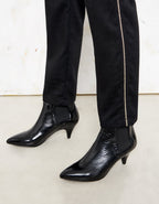 Lizzy Fancy Cigarette Trouser - Herring Black - Women